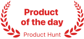 Product of the day on Product Hunt